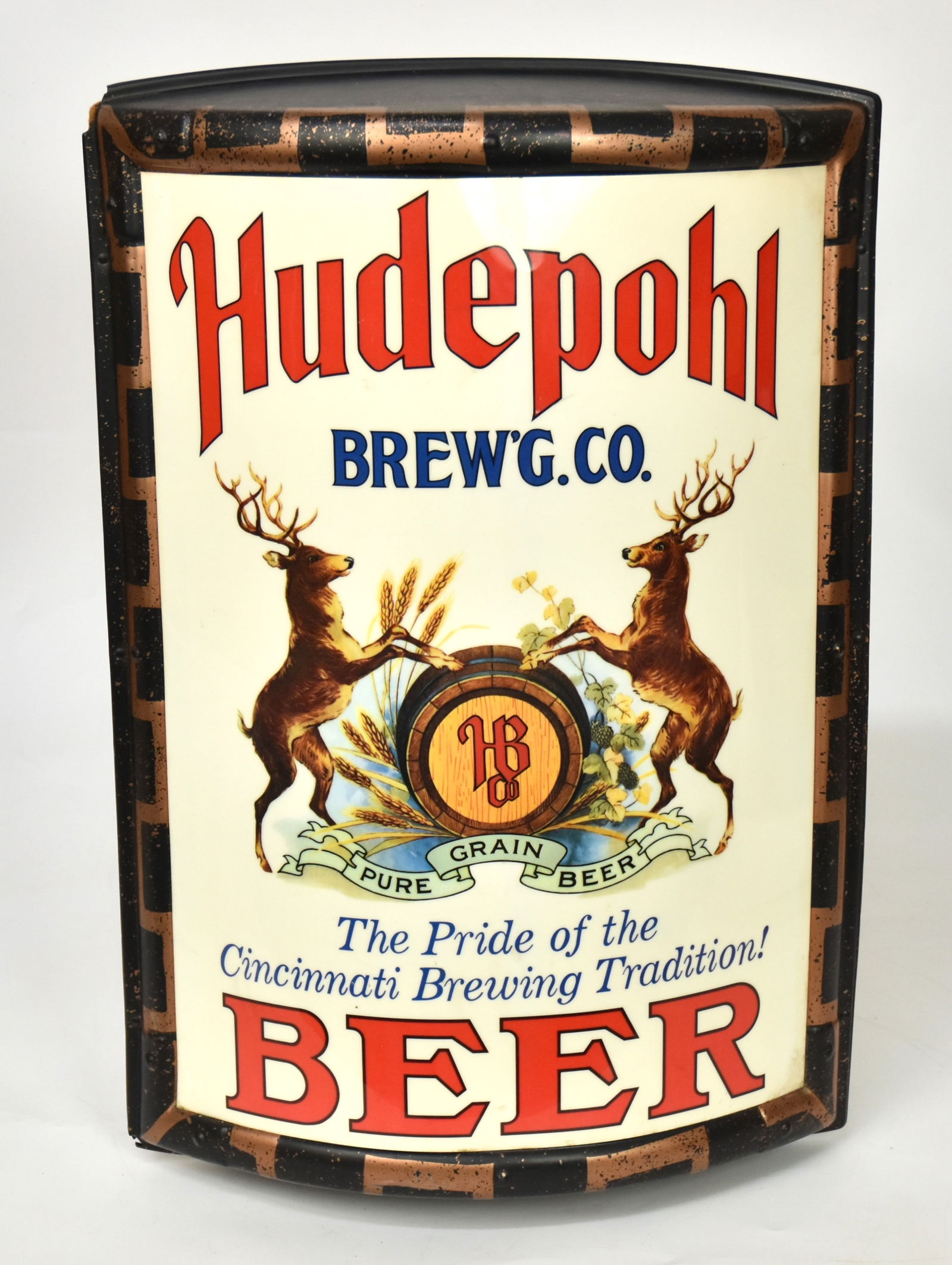 Hudepohl Beer Hanging Wall Sign (1 of 6)