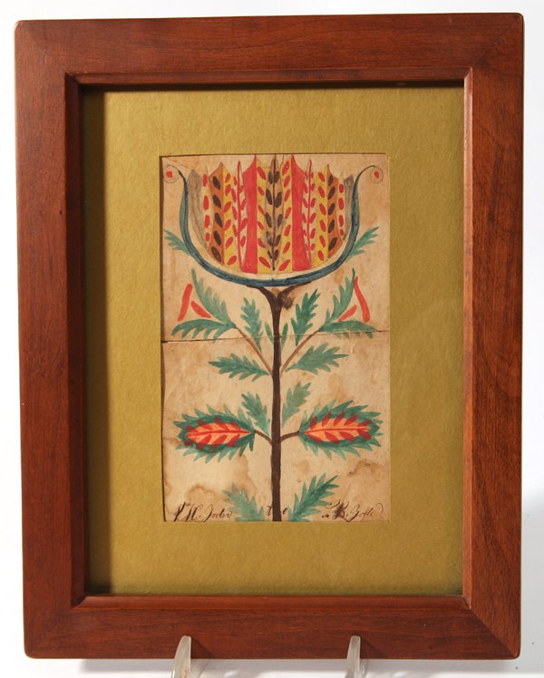 PENNSYLVANIA DUTCH FRAKTUR - Nov 03, 2013 | Forsythes' Auctions, LLC in OH