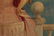 LARGE J. CORTIN 1894 OIL PAINTING OF VICTORIAN LADY - 4