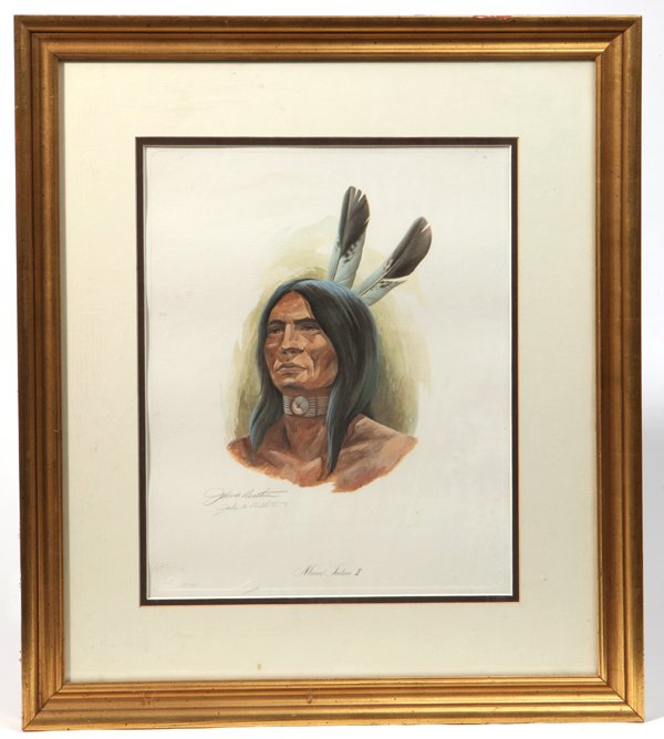 John Ruthven Miami Indian Print