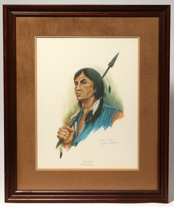 John A. Ruthven (ohio) Indian Print
