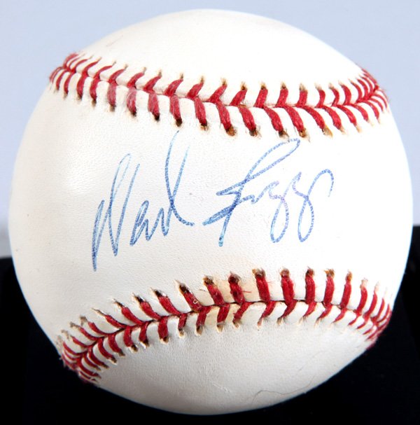 Wade Boggs Autographed Baseball: On Official Major League Baseball. Comes with COA.