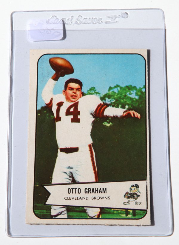 1954 Bowman #40 Otto Graham Card: See Photos