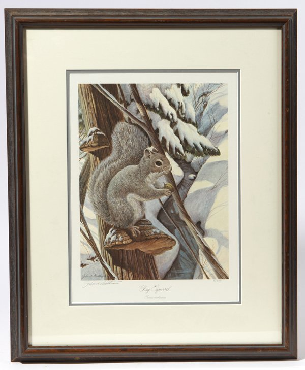 John A. Ruthven (Ohio) Print "Gray Squirrel"