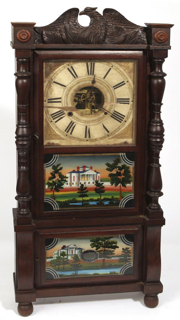 Birge & Mallory Triple Decker Clock (1 of 10)