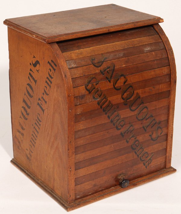 Jacquots Genuine French Blacking Roll Front Cabinet (1 of 6)