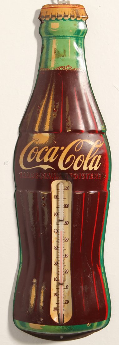 1950's Coca-Cola Bottle Thermometer (1 of 6)
