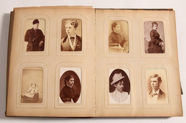Lg. Civil War Era CDV Photo Album (1 of 9)