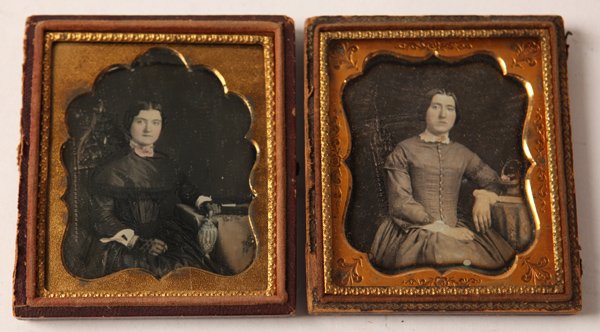 Two Daguerreotype Portraits of Young Ladies (1 of 5)