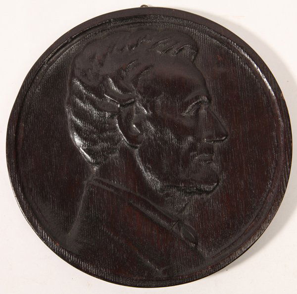Carved Relief Portrait of Lincoln (1 of 5)