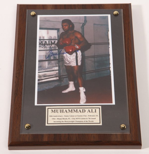 Autographed Muhammad Ali Photo (1 of 3)