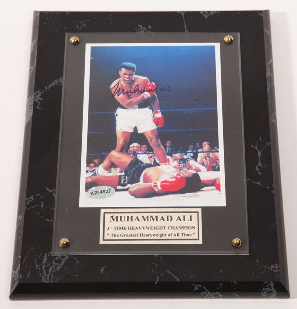 Autographed Muhammad Ali Photo (1 of 4)