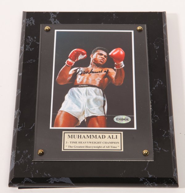 Autographed Muhammad Ali Photo (1 of 4)