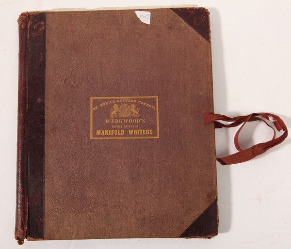 1845 Ms. Copy Book of Ship Voyage (1 of 8)