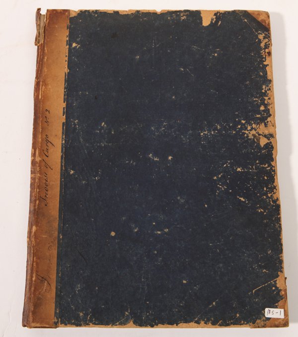 1824 Log Book of Merchant Captain Ebenezer Andrews (1 of 9)