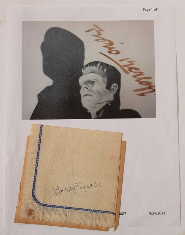 Boris Karloff Autograph (1 of 4)