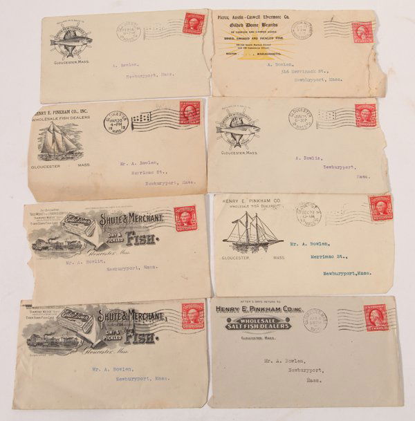 Mass. Fish Dealer Advertising Covers (1 of 4)