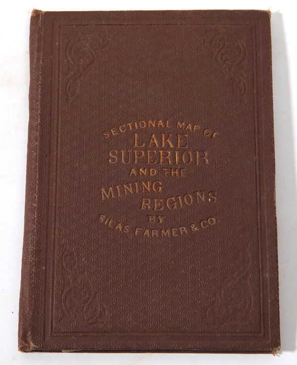 S. Farmer's 1872 Pocket Map of Lake Superior (1 of 9)