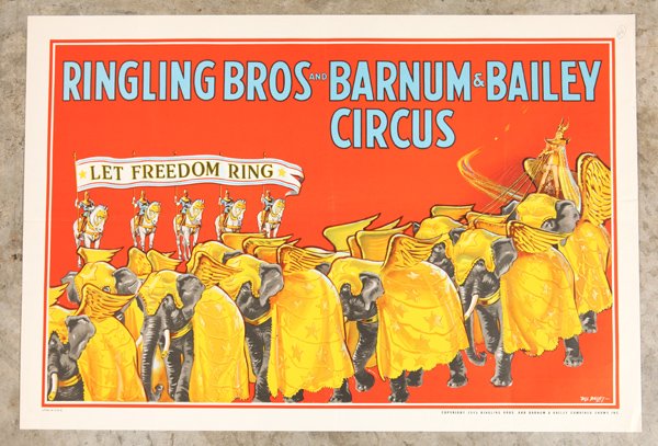 Ringling Bros. Barnum & Bailey Circus Poster (1 of 4)