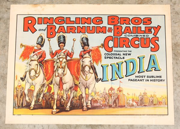 Ringling Bros. Barnum & Bailey Circus Poster (1 of 5)