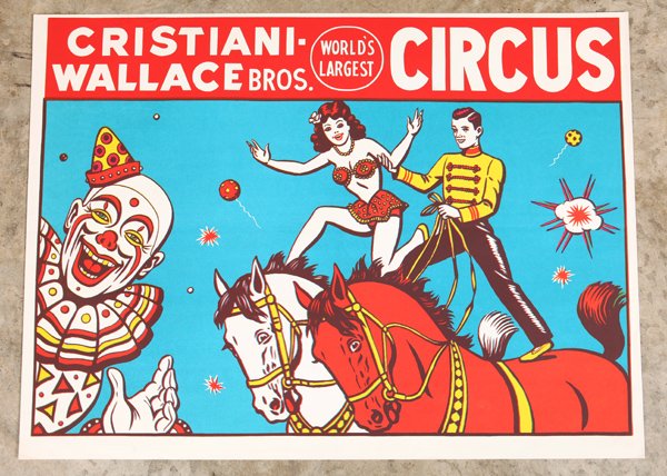 Cristiani-Wallace Bros. Circus Poster (1 of 3)