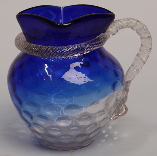 Victorian Art Glass Pitcher (1 of 7)
