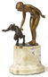 1112: OTTO PILZ GERMAN BRONZE SCULPTURE