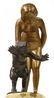 1112: OTTO PILZ GERMAN BRONZE SCULPTURE - 3