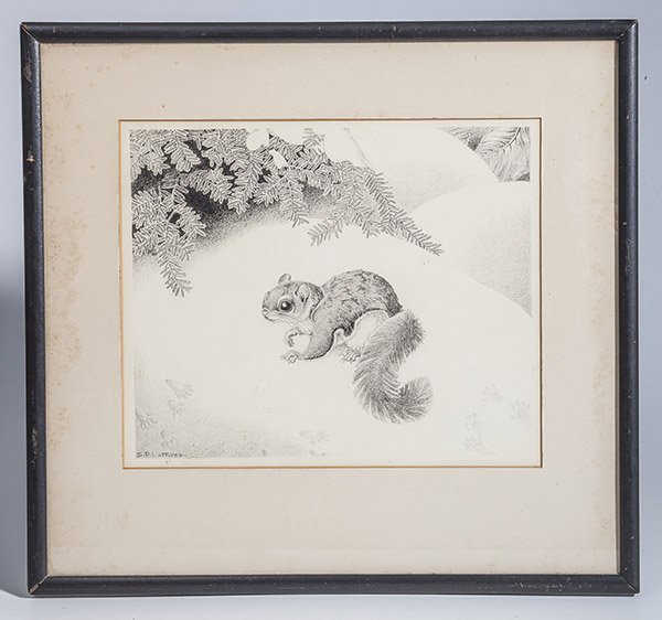 Dorothy Pulis Lathrop (Connecticut) Pencil Drawing (1 of 7)