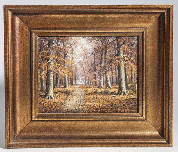 William McKendree Snyder (Indiana) Oil Painting (1 of 6)