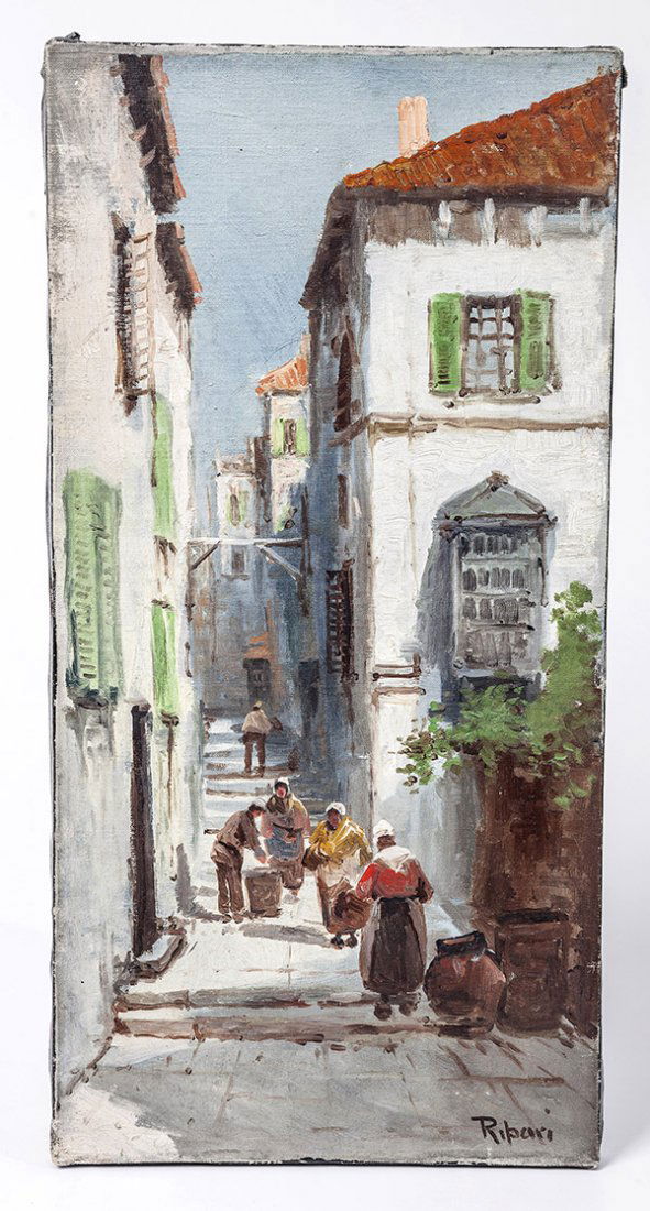 Virgilio Ripari (Italy) Oil Painting (1 of 6)