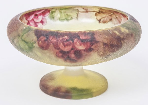 Pairpoint Ambero Cameo Glass Vase (1 of 6)