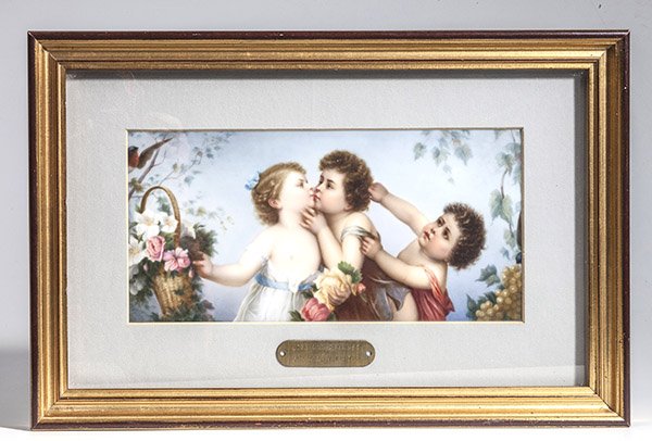 Fine German Porcelain Plaque (1 of 7)