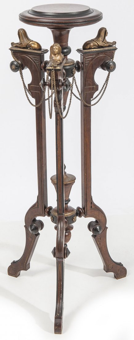 Victorian Egyptian Revival Stand (1 of 10)