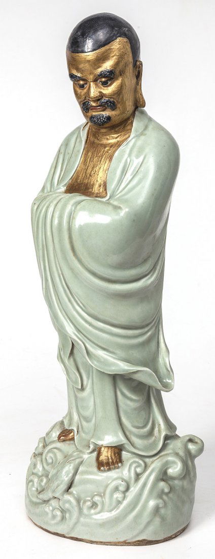 Chinese Celadon Porcelain Figure (1 of 10)