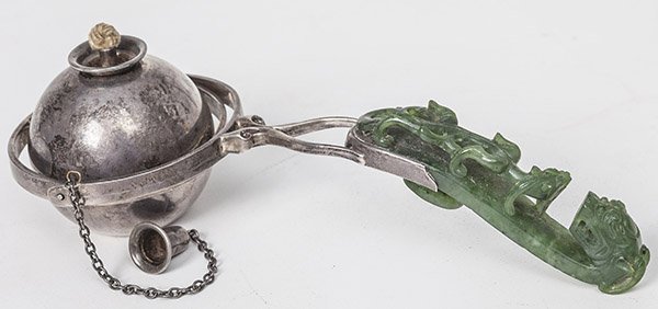 Chinese Jade Belt Hook Lamp (1 of 10)
