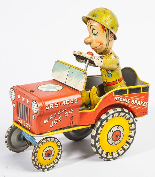 G.I. JOE JOUNCING JEEP WINDUP TOY (1 of 7)