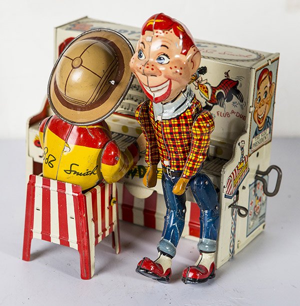 HOWDY DOODY BAND WINDUP TIN TOY (1 of 10)