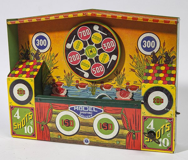 WYANDOTTE TOY "MODEL SHOOTING GALLERY" (1 of 10)