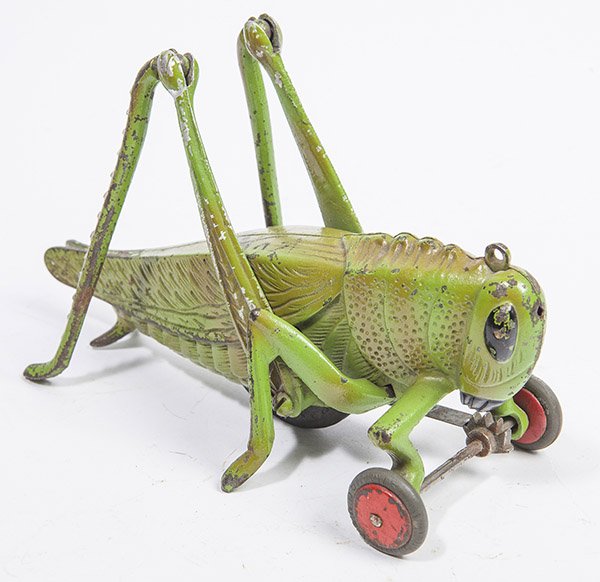 FINE HUBLEY CAST IRON GRASSHOPPER TOY (1 of 10)