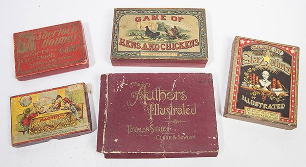 FIVE EARLY BOXED GAMES (1 of 9)