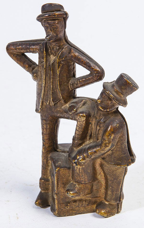 MUTT & JEFF CAST IRON STILL BANK (1 of 5)