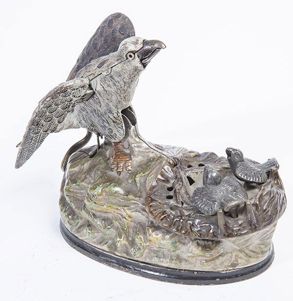 MECHANICAL EAGLE & CHICKS BANK (1 of 6)