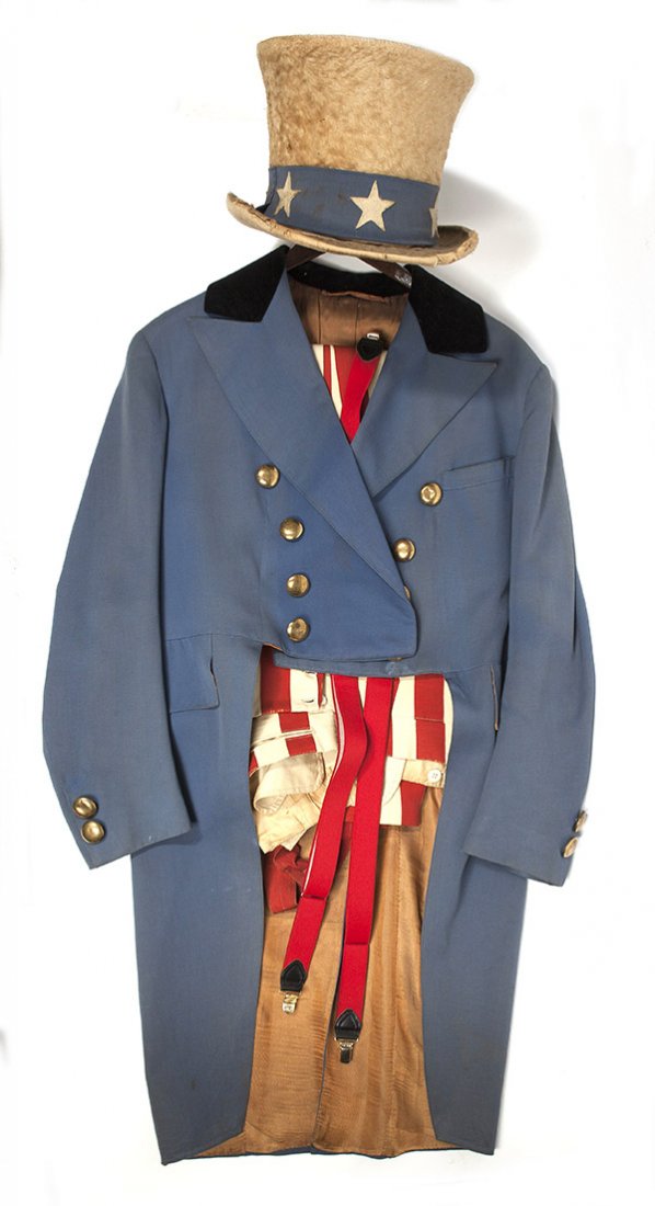 JAMES MONTGOMERY FLAGG'S UNCLE SAM SUIT & HAT (1 of 10)