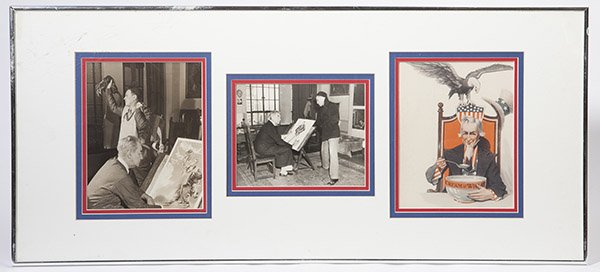 JAMES MONTGOMERY FLAGG FRAMED PHOTOS (1 of 7)