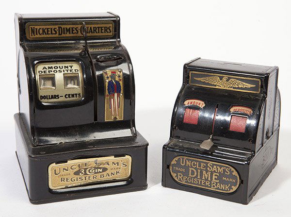 UNCLE SAM TIN REGISTER BANKS (1 of 7)