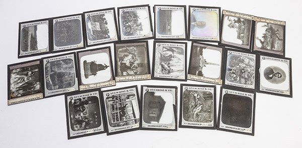 ABE LINCOLN LANTERN SLIDES (1 of 8)