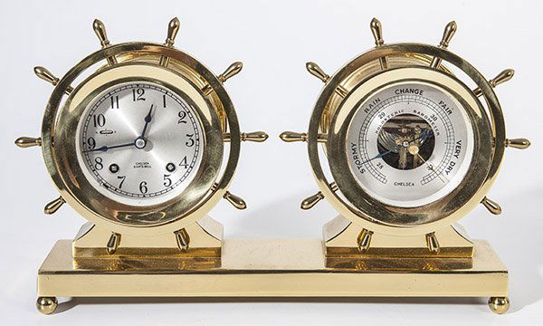 Chelsea Ship's Bell Clock & Barometer (1 of 9)