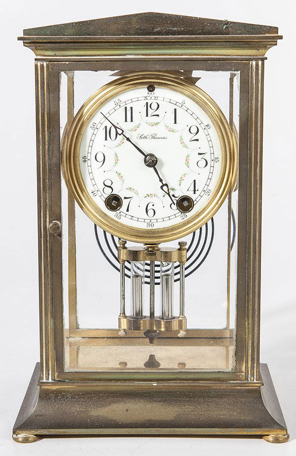 Seth Thomas Crystal Regulator Clock (1 of 9)