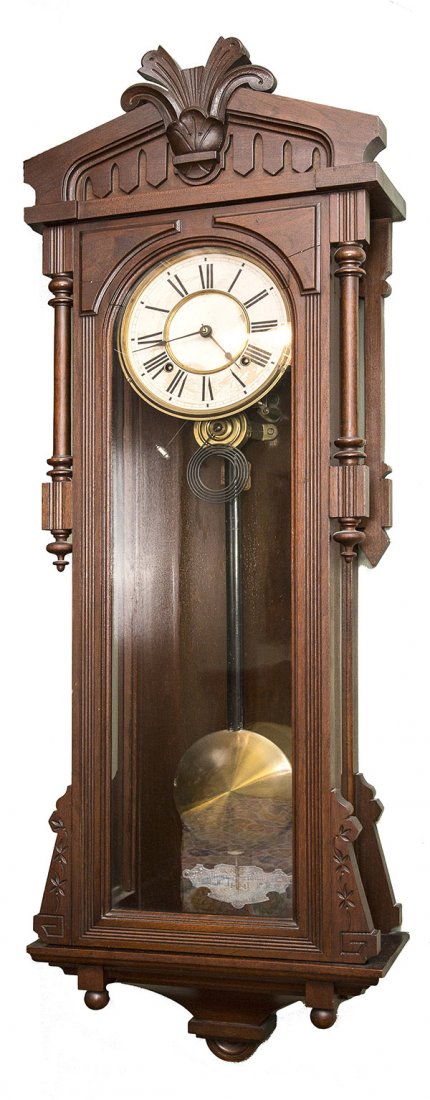 Ansonia Bagdad Regulator No. 8 Wall Clock (1 of 2)